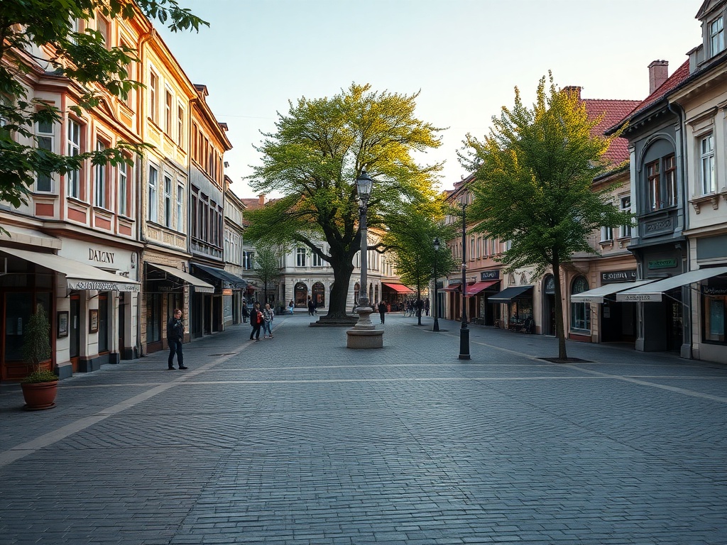 Mapa infrastruktury Siemiatycze z zaznaczonymi kluczowymi punktami usługowymi
